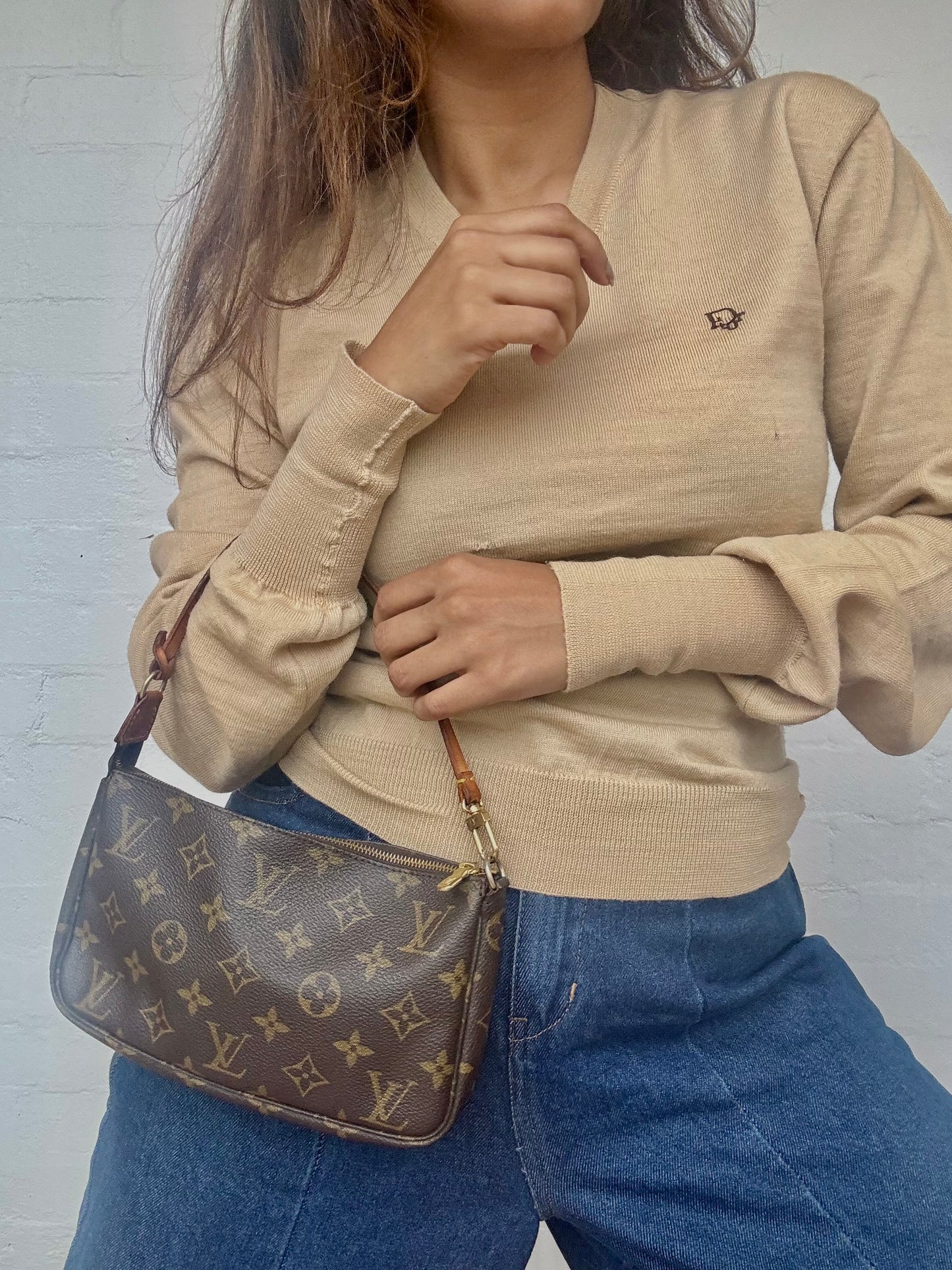 Vintage Christian Dior Merino Wool Jumper