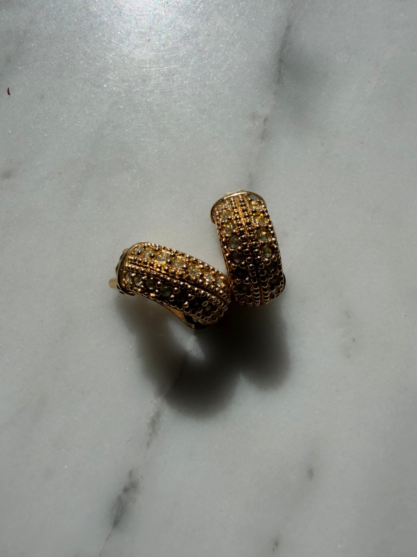 Vintage Christian Dior Clip-On Earrings