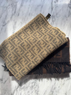 Vintage Fendi Wool Scarf