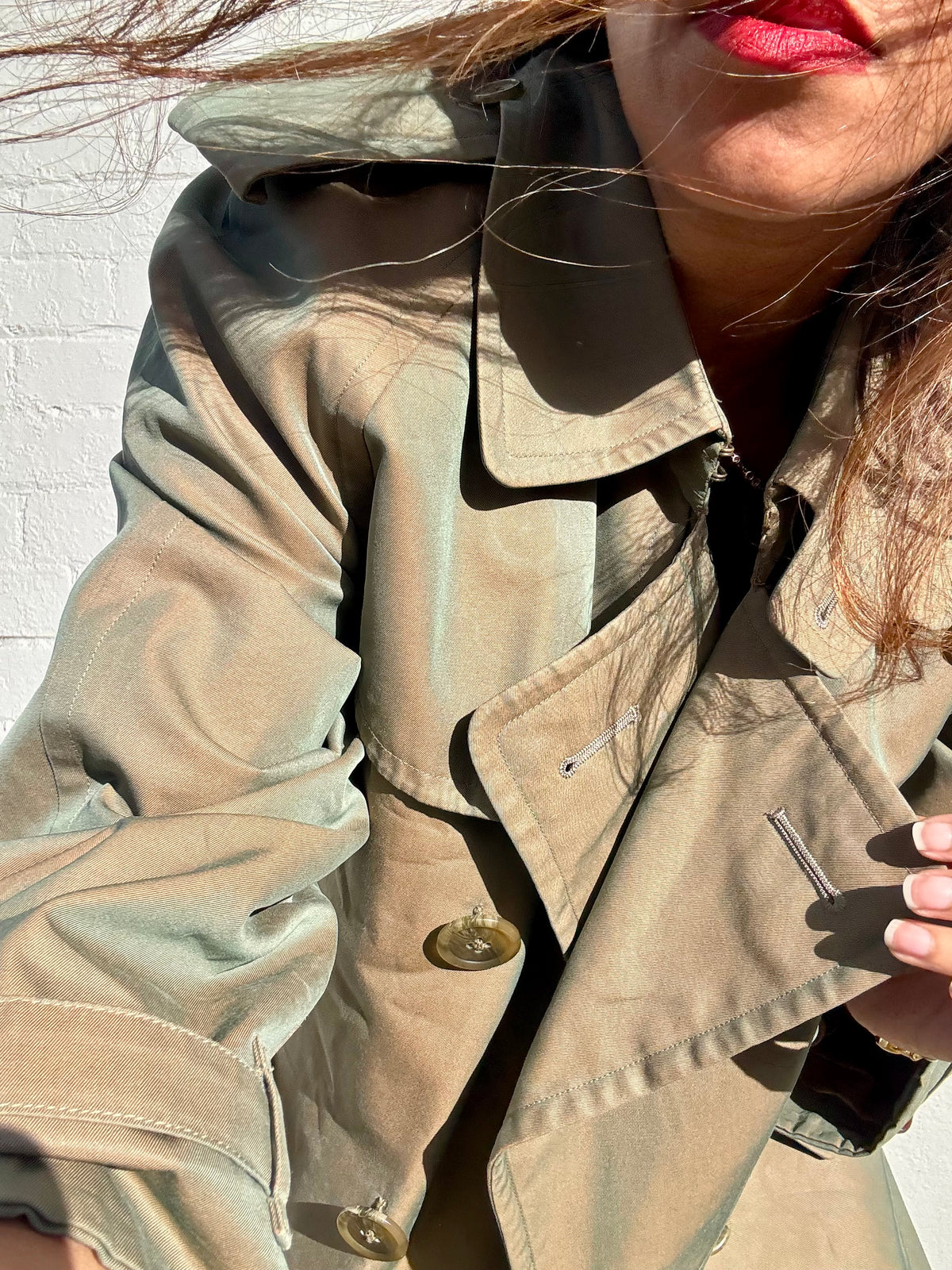 Burberry Balmacaan Iridescent Trench Coat – Collector’s Edition