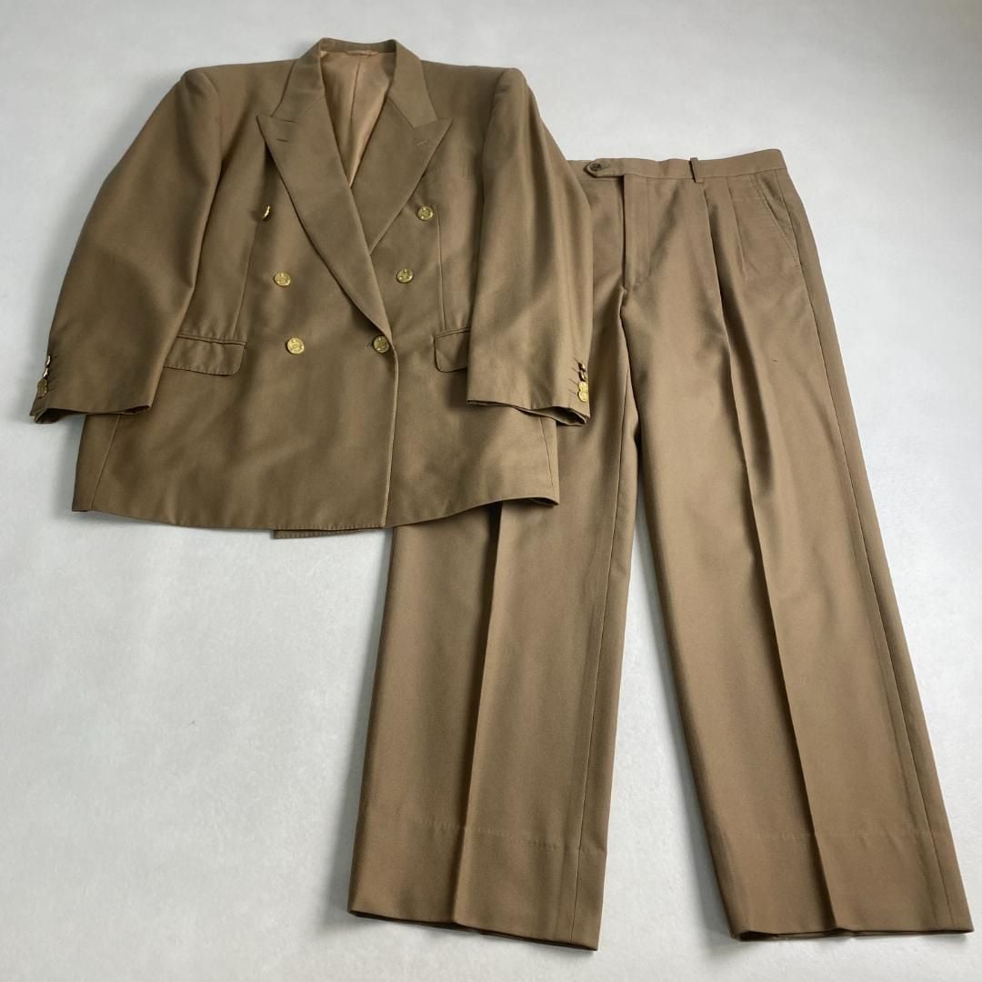 Vintage Christian Dior Double Breasted Wool Suit