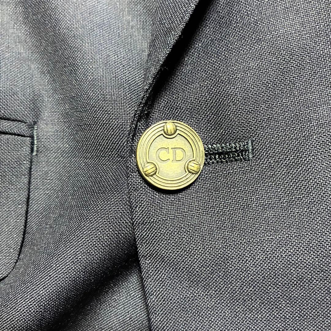 Authentic Dior Mohair Blazer - Navy