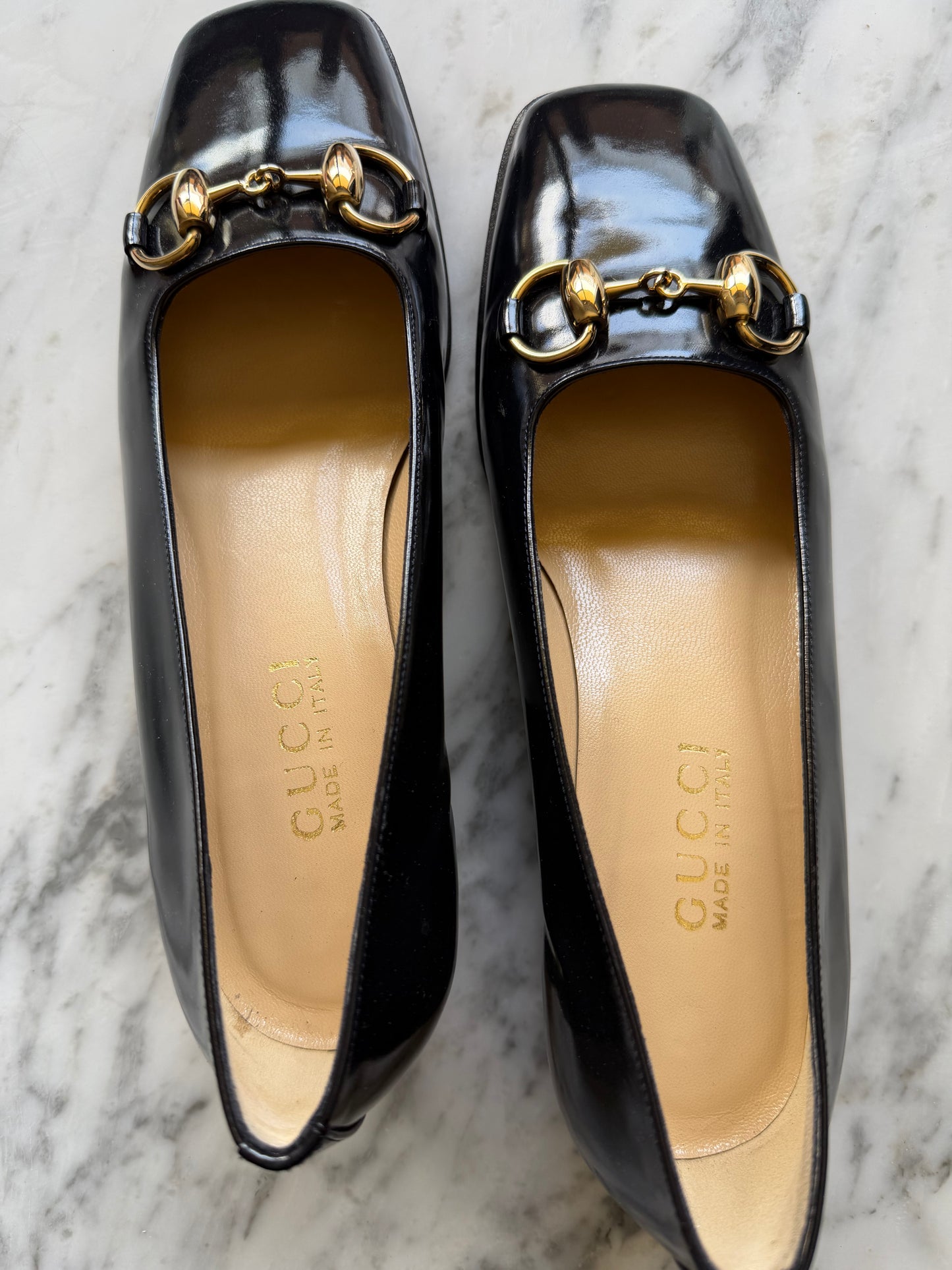 Gucci Horsebit Pumps - Black