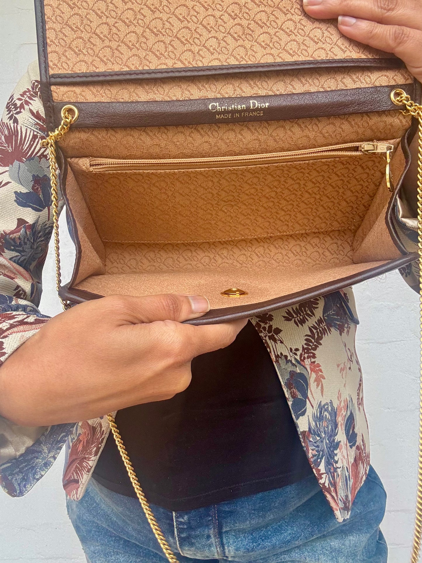 Super Rare Christian Dior Chain Shoulder Bag
