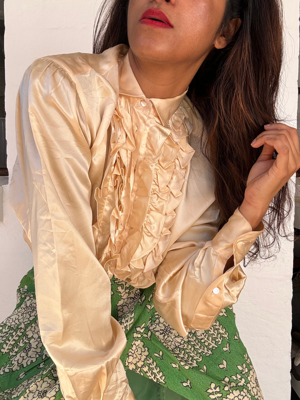 Vintage Ralph Lauren Silk Blouse