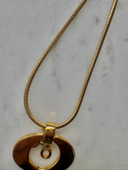 Rare Vintage Dior Gold Necklace