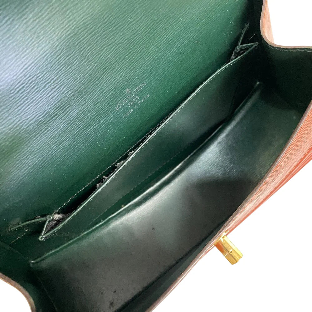 Vintage Louis Vuitton Epi Tilsit Shoulder Hand Bag - Kenya Brown