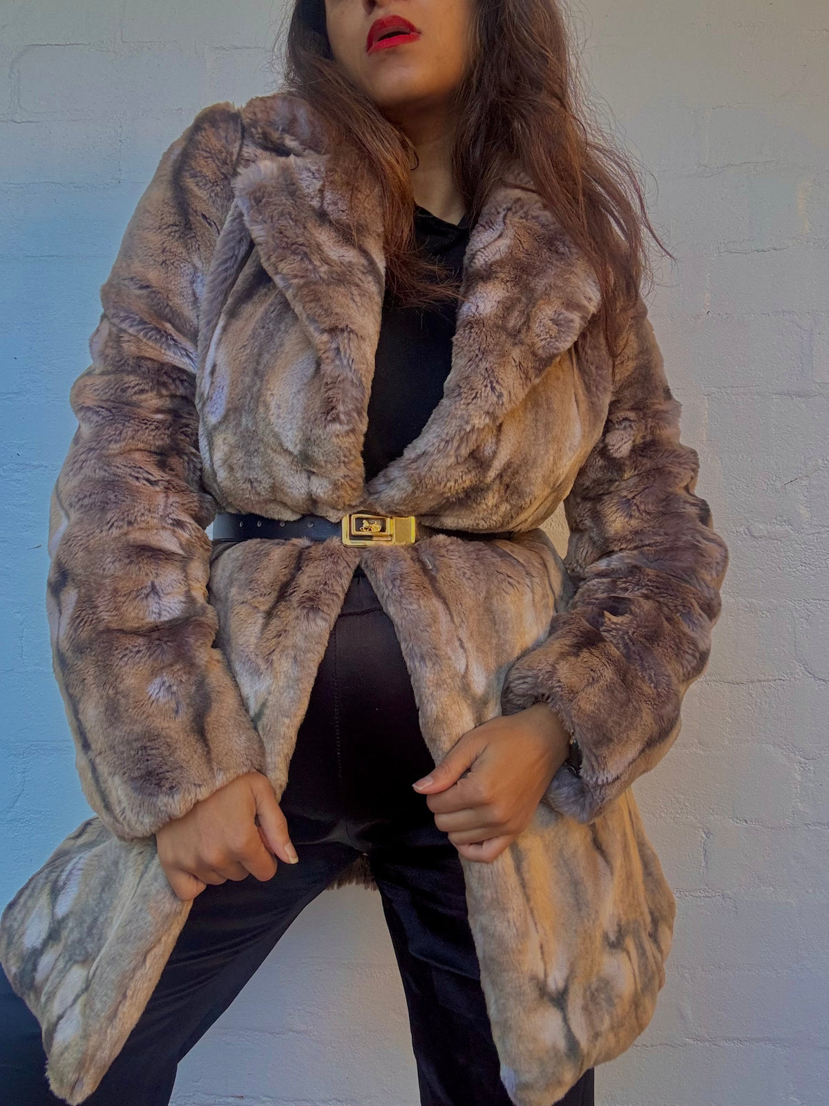 Max and Co Faux Fur coat