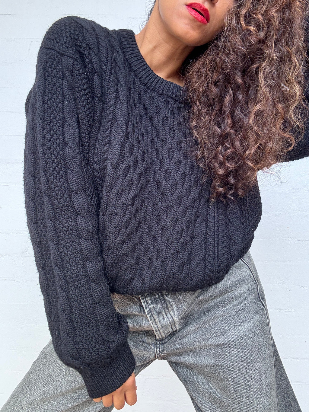 Juliette Hogan Merino Cable Knit Jumper