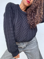 Juliette Hogan Merino Cable Knit Jumper
