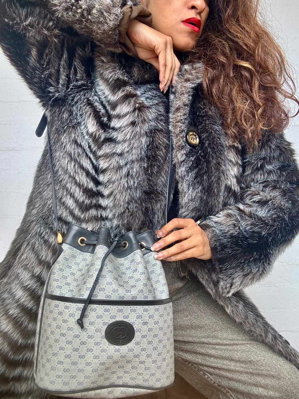 Vintage Gucci Bucket Bag