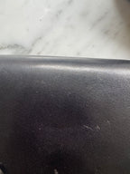 Vintage CELINE Horse Carriage Leather Black Shoulder Bag