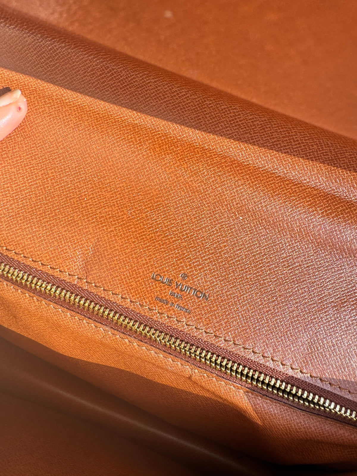 Authentic Louis Vuitton Monogram Monceau Hand Bag