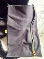 Vintage Fendi Nylon FF Mini Tote - Black
