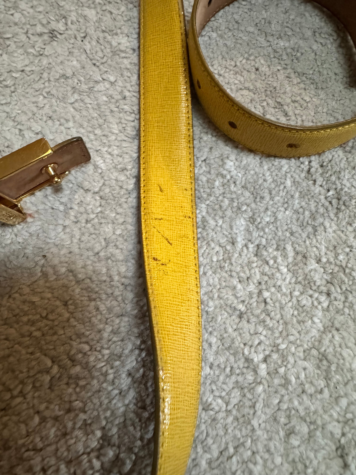 Fendi Skinny Leather Belt Kit