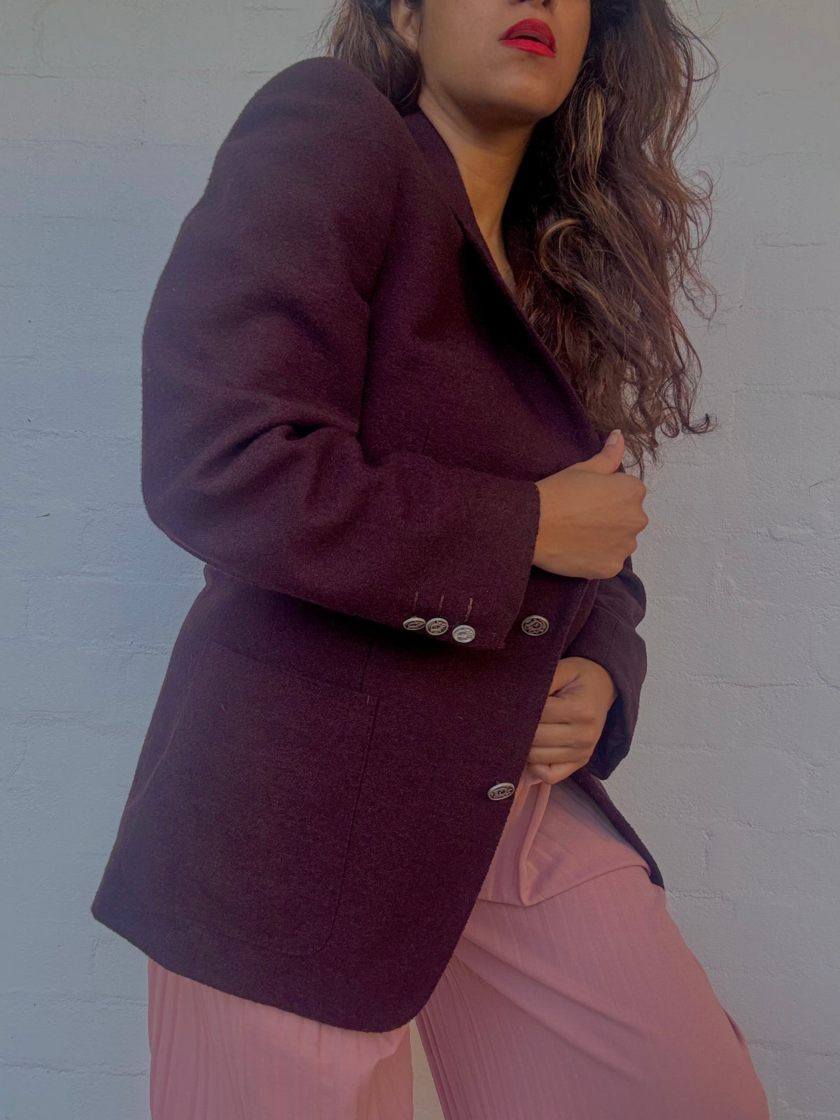 80's Vintage Dior Wool Blazer