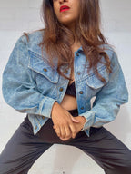 Posse - Cropped Denim Jacket