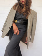 Vintage Christian Dior Houndstooth Blazer