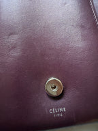 Rare Celine Curved Flap Shoulder Bag