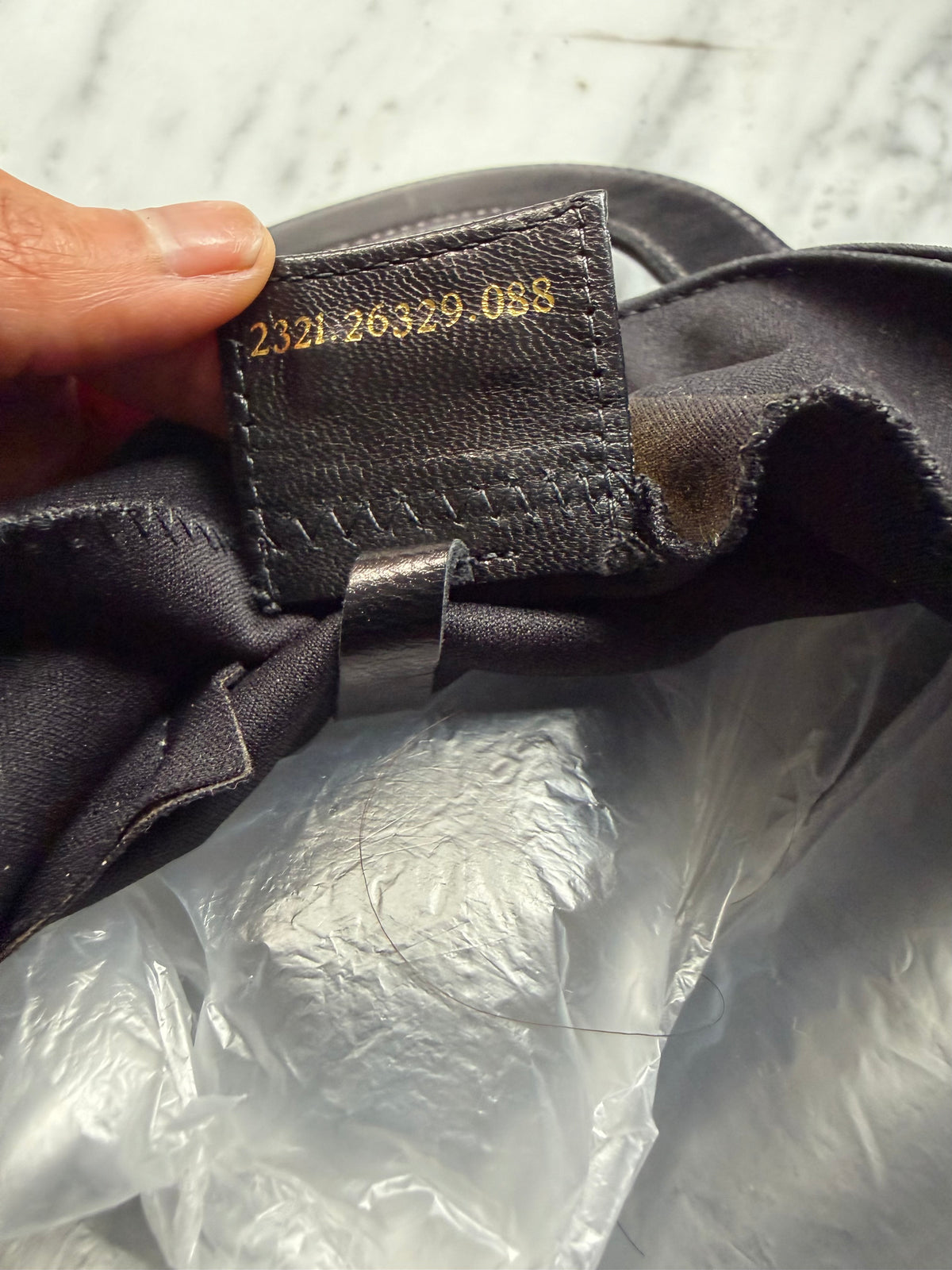 Vintage Fendi Nylon FF Mini Tote - Black