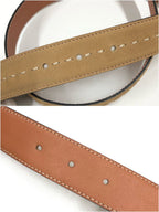 Rare CELINE Star Ball Buckle Belt