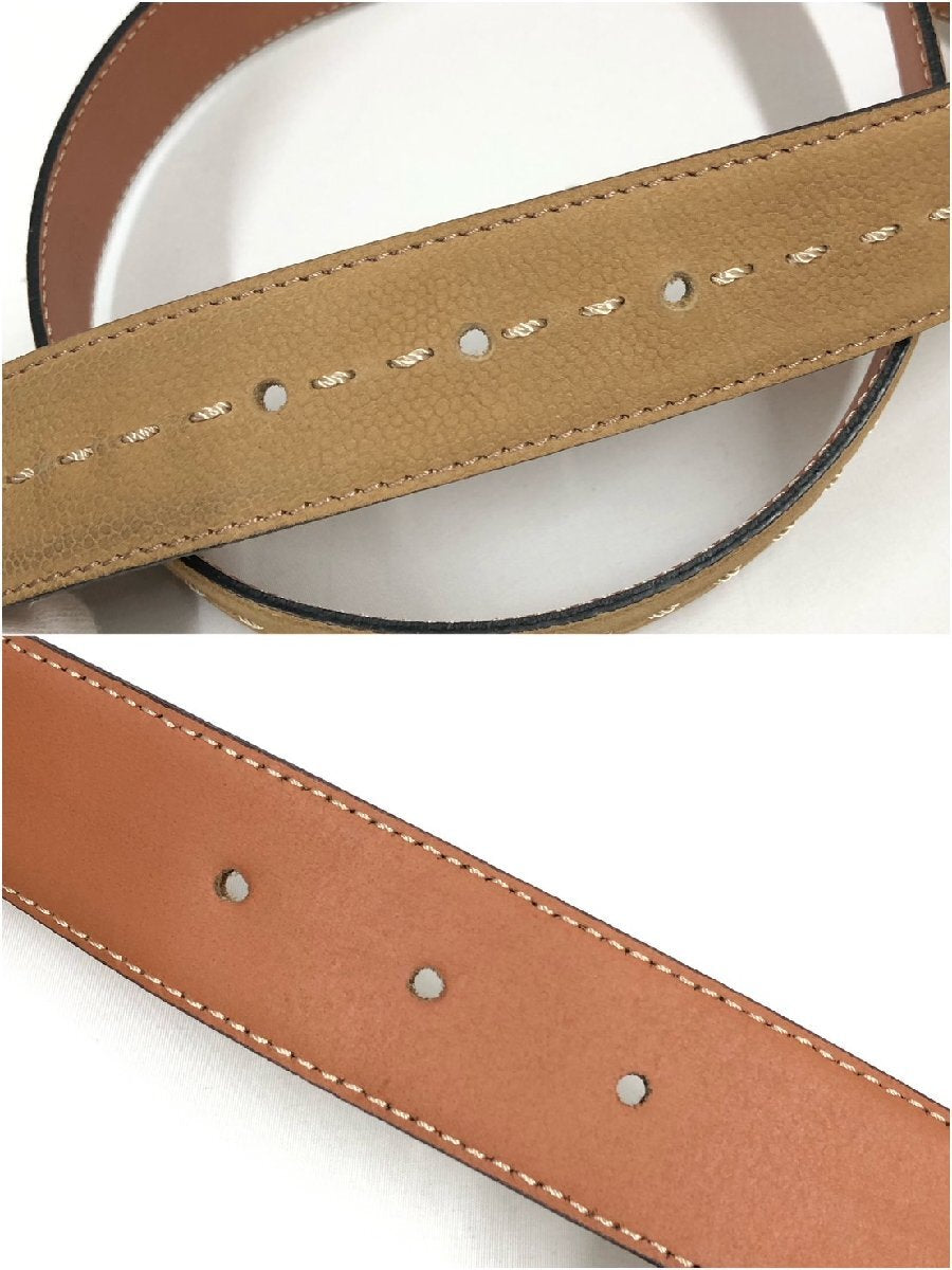 Rare CELINE Star Ball Buckle Belt