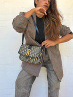 Rare Vintage Christian Dior Trotter Shoulder Bag