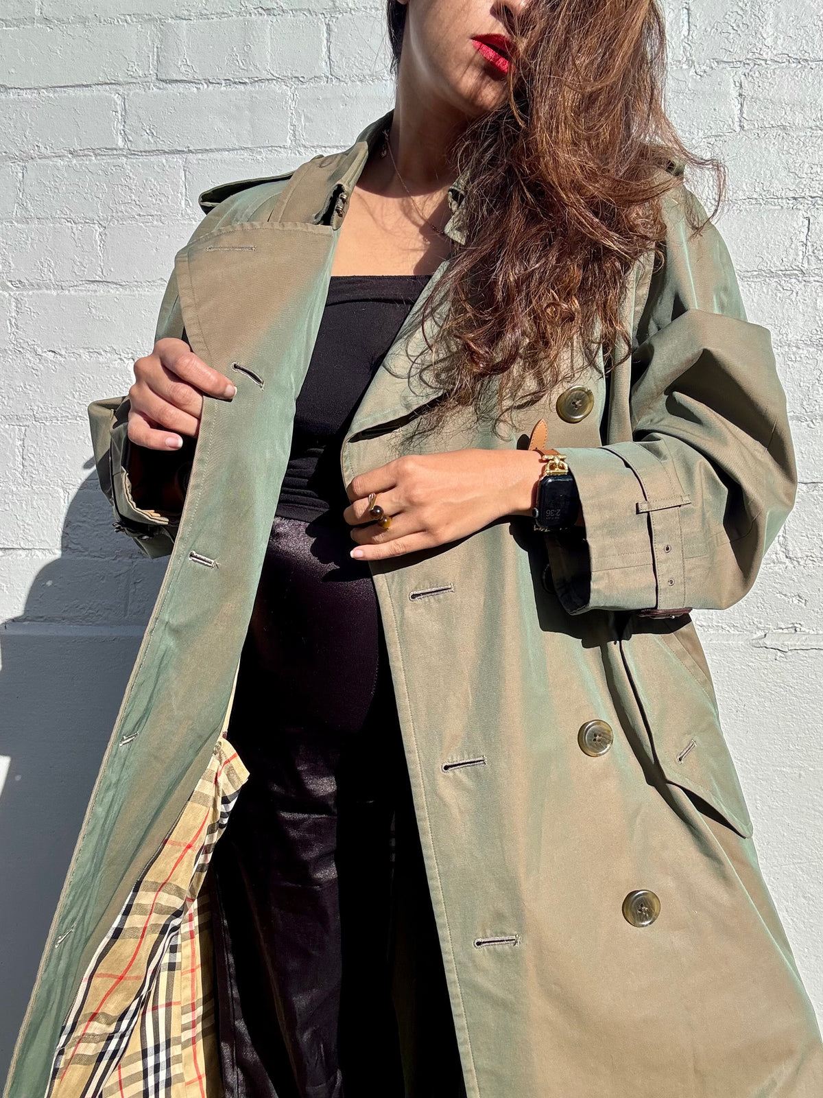 Burberry Balmacaan Iridescent Trench Coat – Collector’s Edition