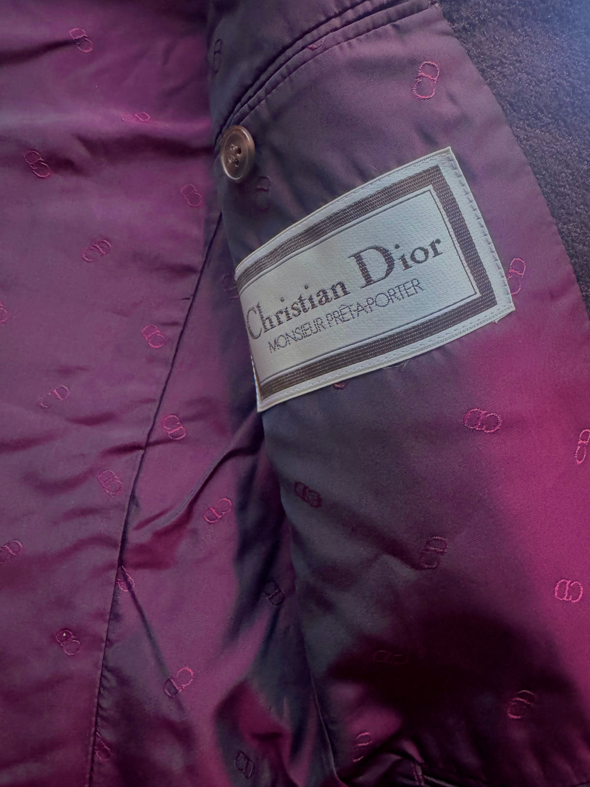 80's Vintage Dior Wool Blazer
