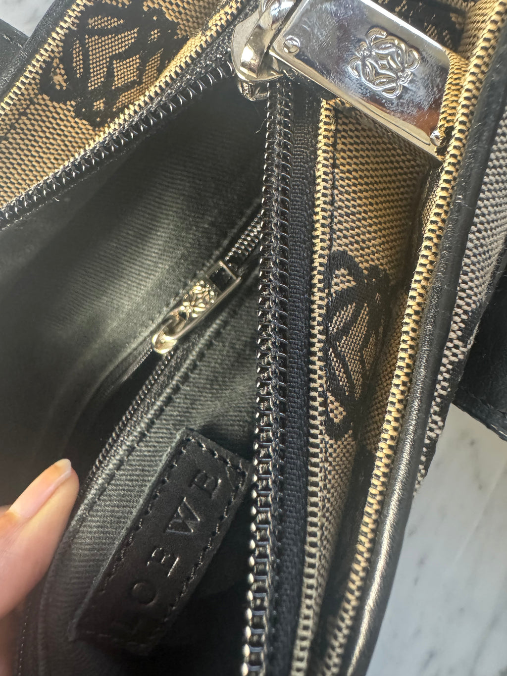 Vintage LOEWE Anagram Handbag