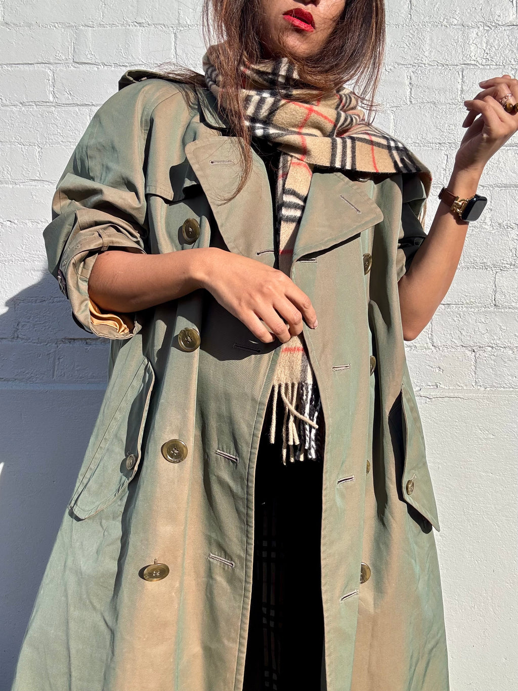 Burberry Balmacaan Iridescent Trench Coat – Collector’s Edition