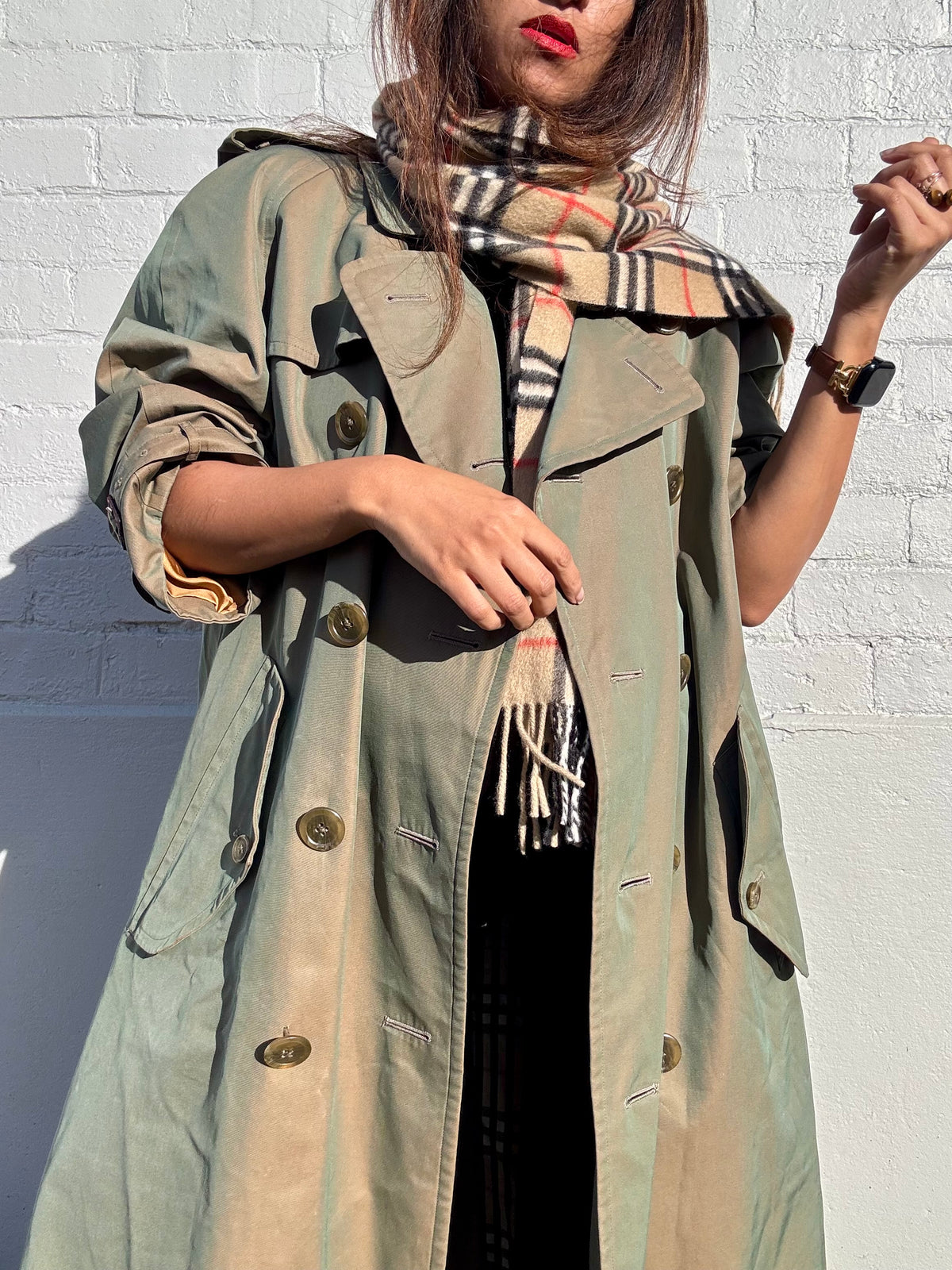 Burberry Balmacaan Iridescent Trench Coat – Collector’s Edition