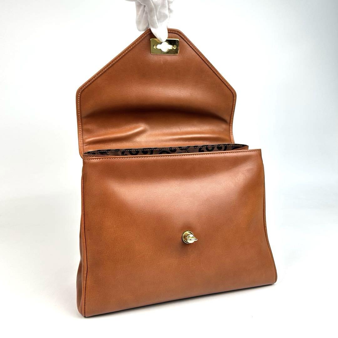 Super Rare Vintage YSL Turn Lock Bag - Brown