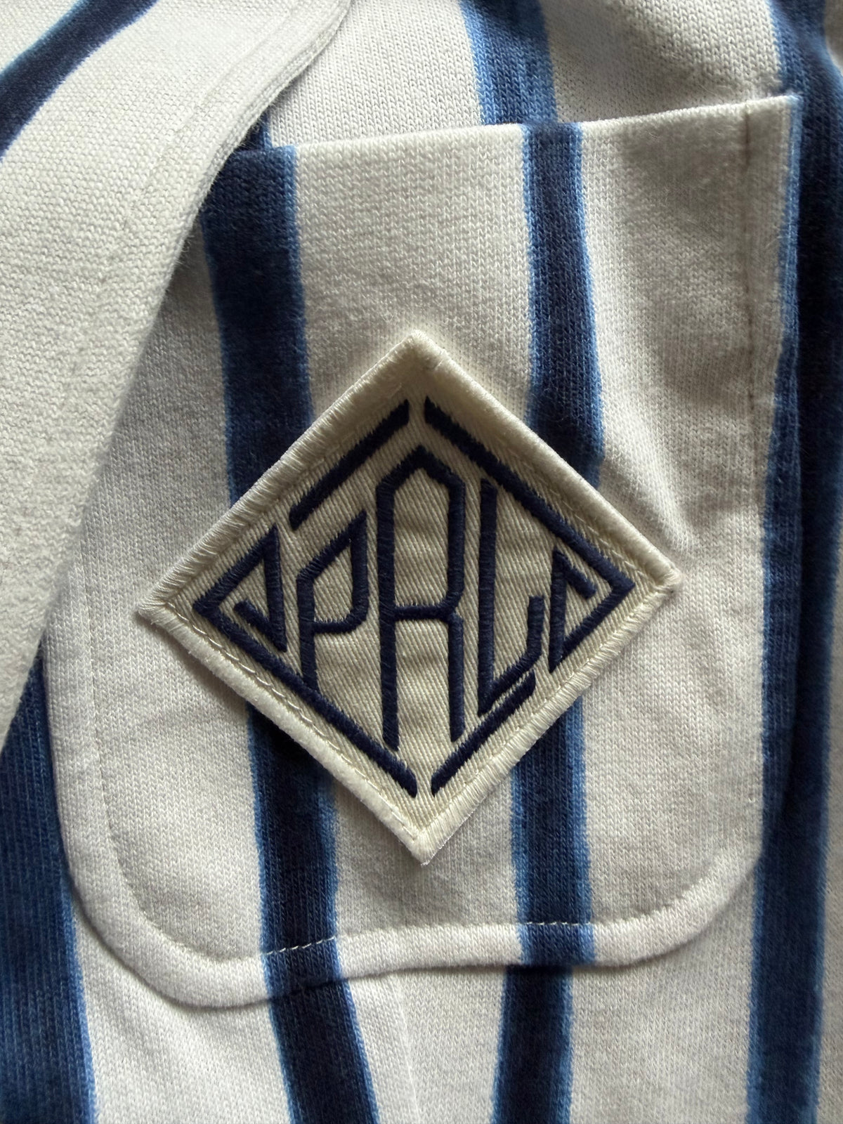 Polo Ralph Lauren Striped Crest Blazer - Blue & White
