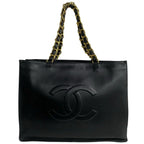Chanel Lambskin Tote Bag - Classic Black