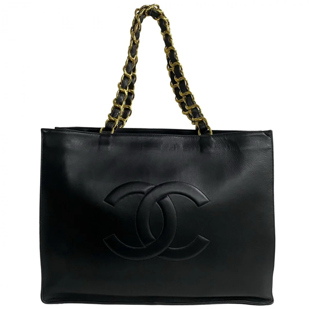 Chanel Lambskin Tote Bag - Classic Black