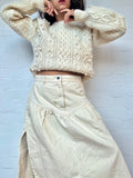 Vintage Chunky Knit Wool Jumper