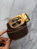 Vintage Gucci Reversible Monogram Belt