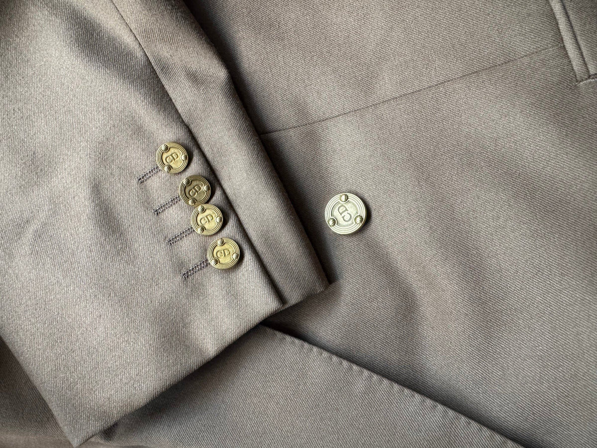 Vintage Dior Wool Blazer - Khaki