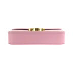 Celine Pink Leather Medium Triomphe Shoulder Bag