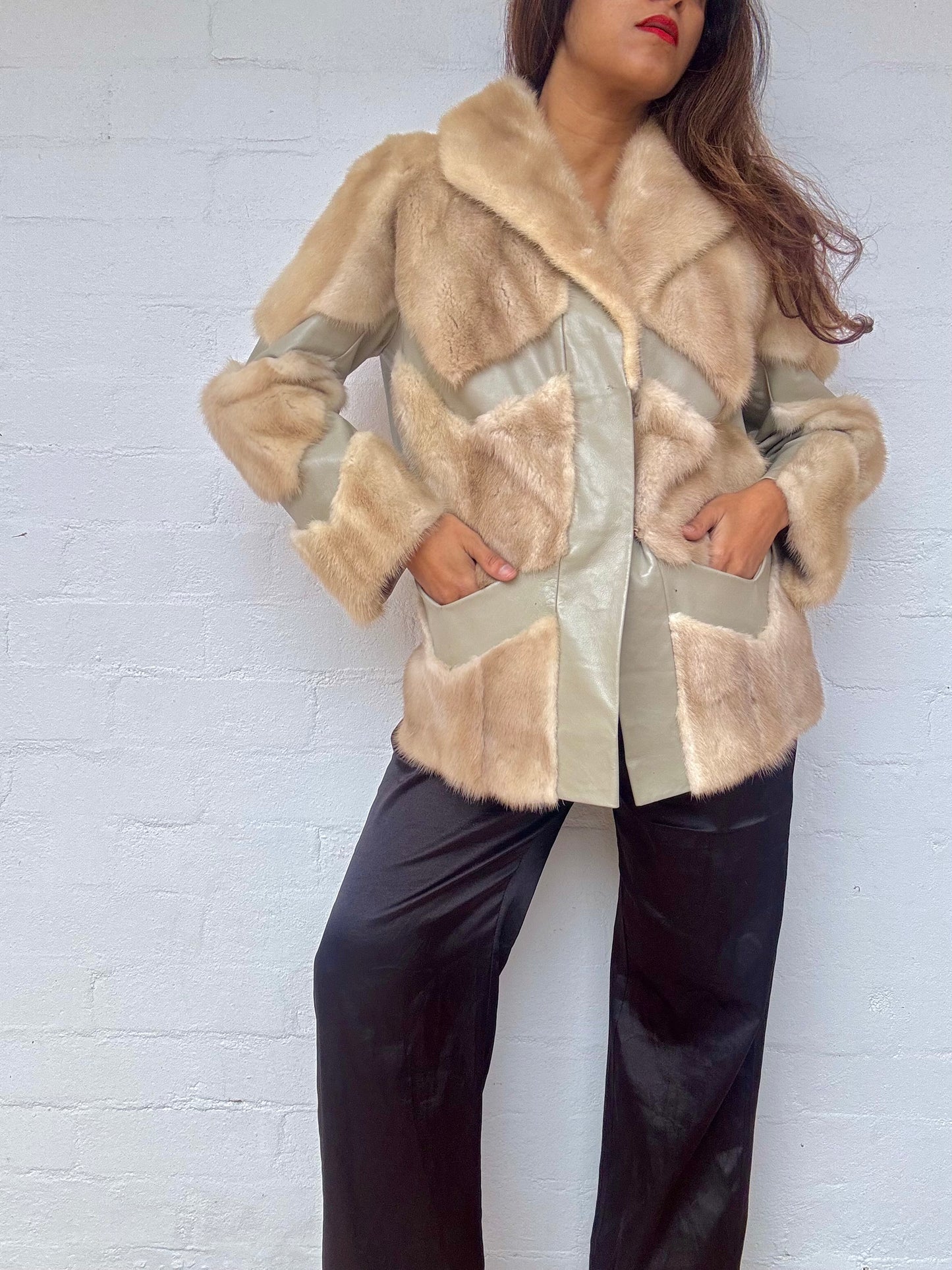 Vintage 1970s Fur Coat