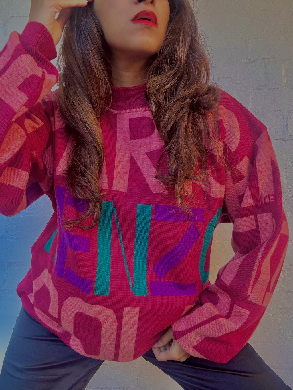 Vintage Kenzo Golf Wool Jumper