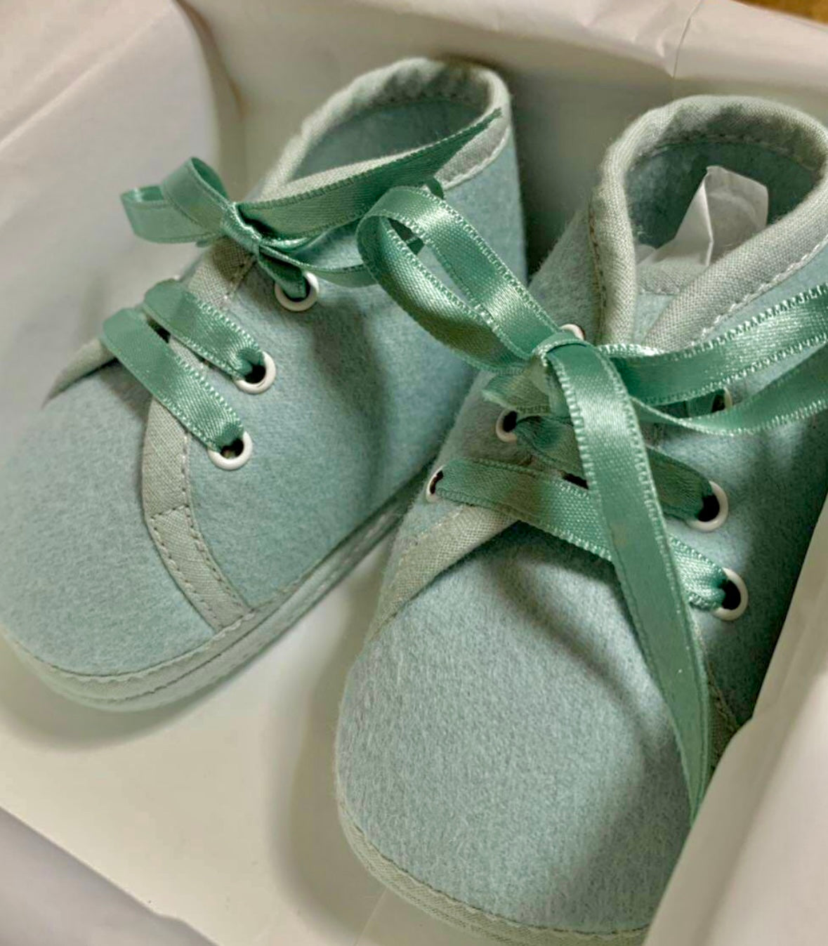 Vintage Hermès Baby Booties