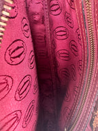 Cartier - Must de Cartier Leather Crossbody Bag Bordeaux