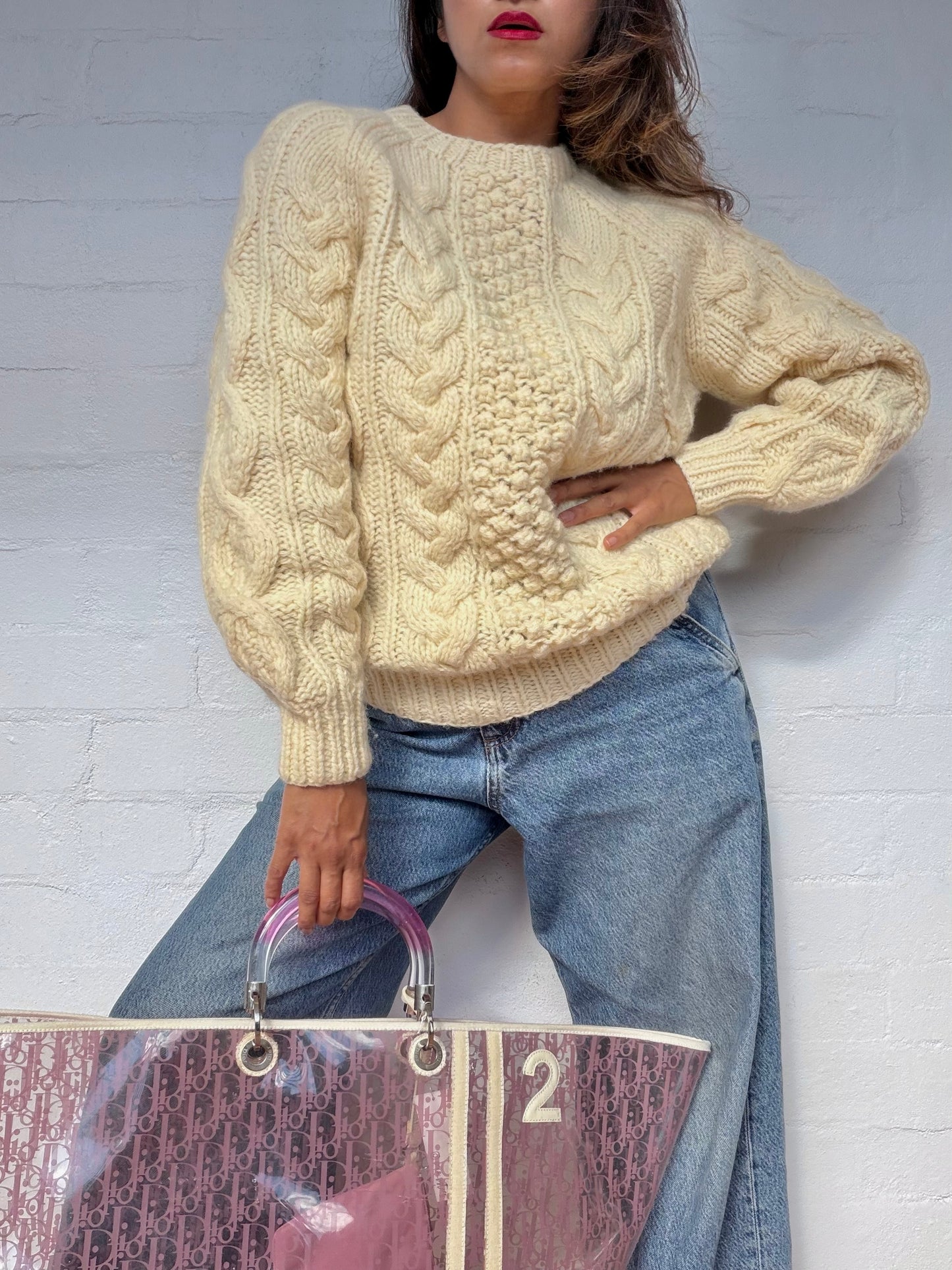 Polo Ralph Lauren Cable Knit Jumper - Ivory