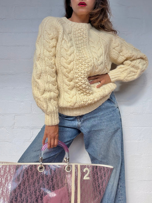 Polo Ralph Lauren Cable Knit Jumper - Ivory