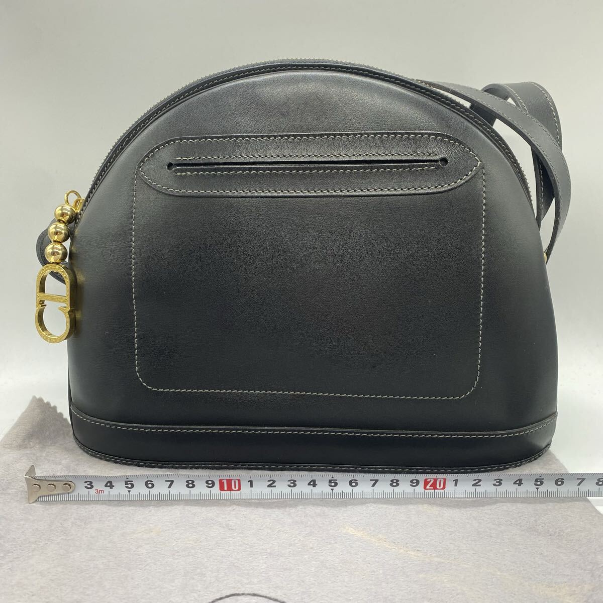 Vintage Dior Leather Bag With Box