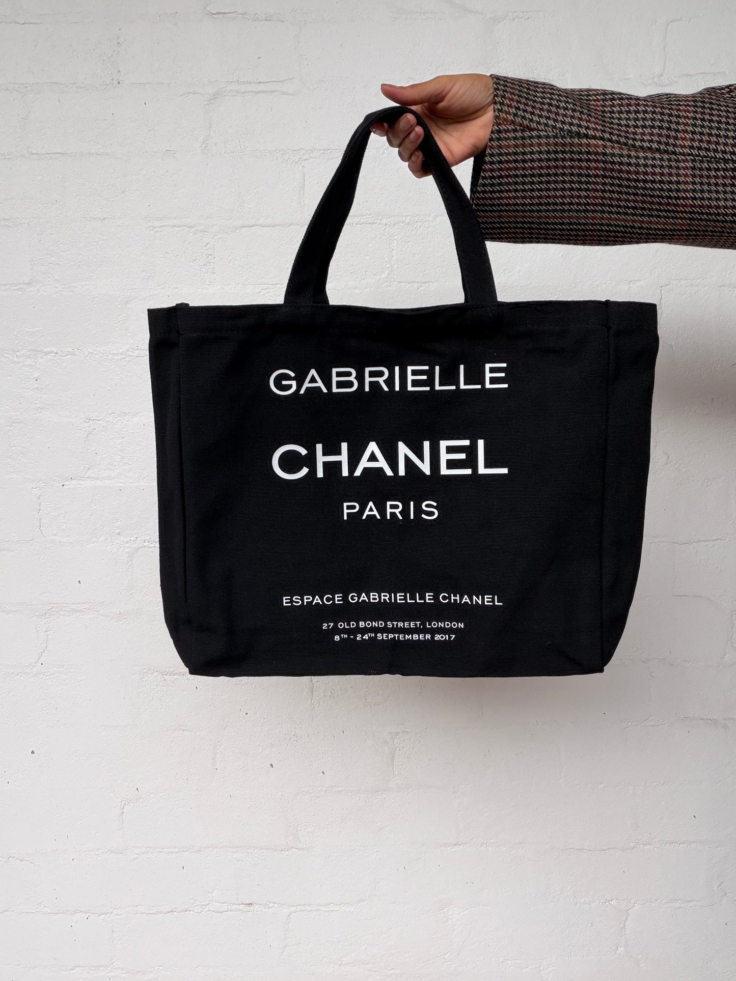 2017 Espace Gabrielle Chanel London Event Tote