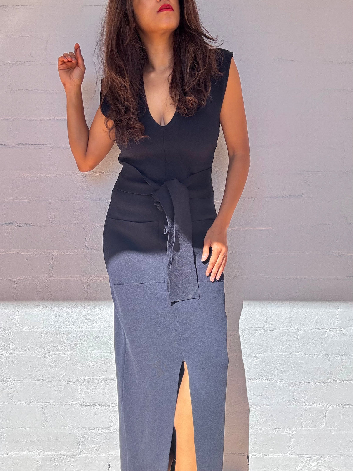 Scanlan & Theodore Crepe Knit Dress