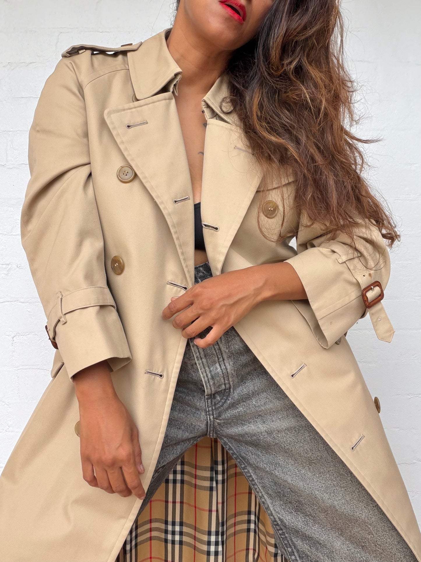 Burberry Trench Coat - Beige